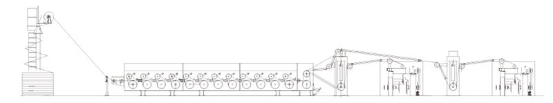 LFDL Φ450非滑動鋁合金拉絲機層