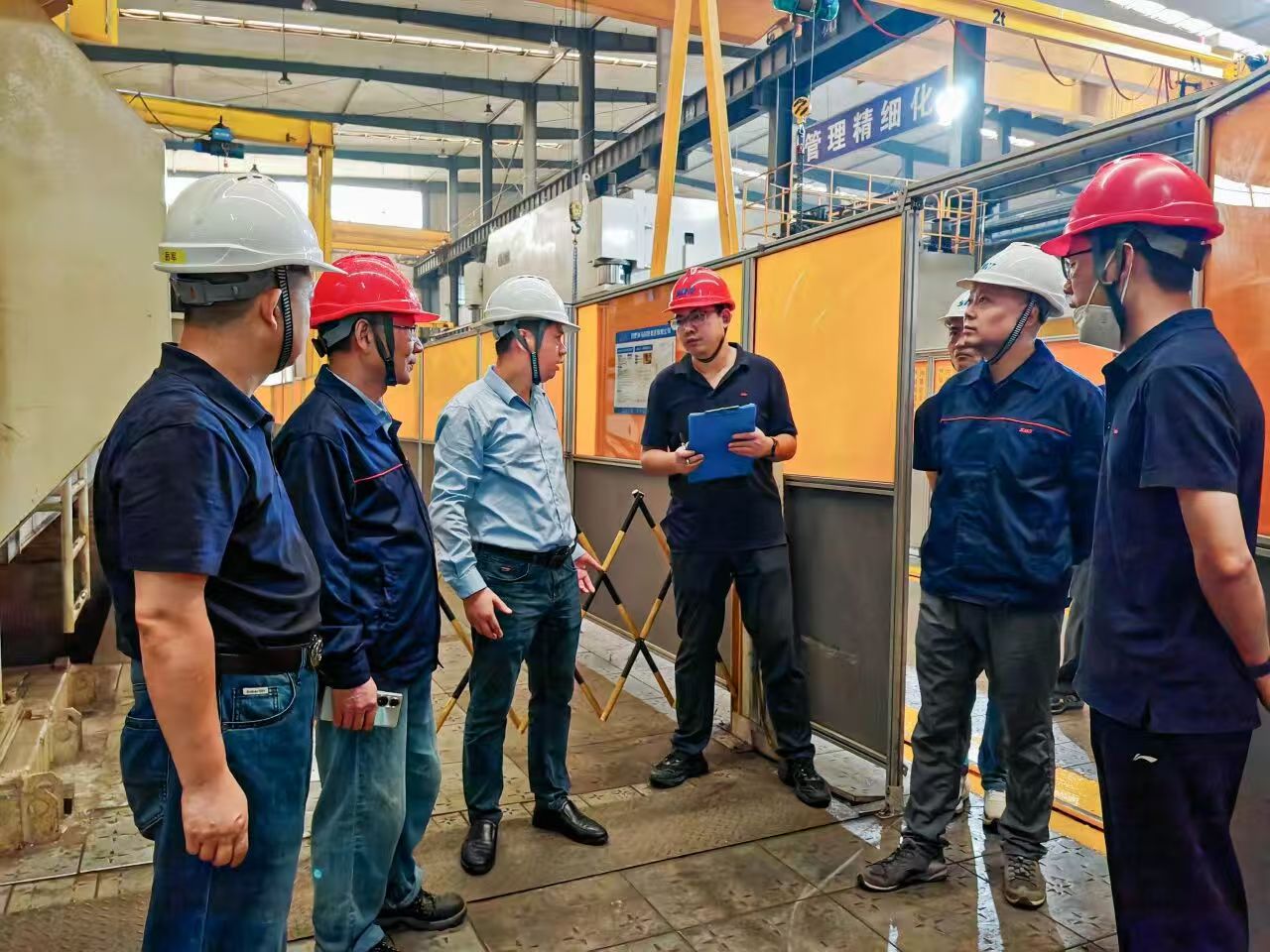 築牢安環防線 護航“雙節”平安 | 合肥樱桃软件直播网站開展節前安全環保聯合檢查